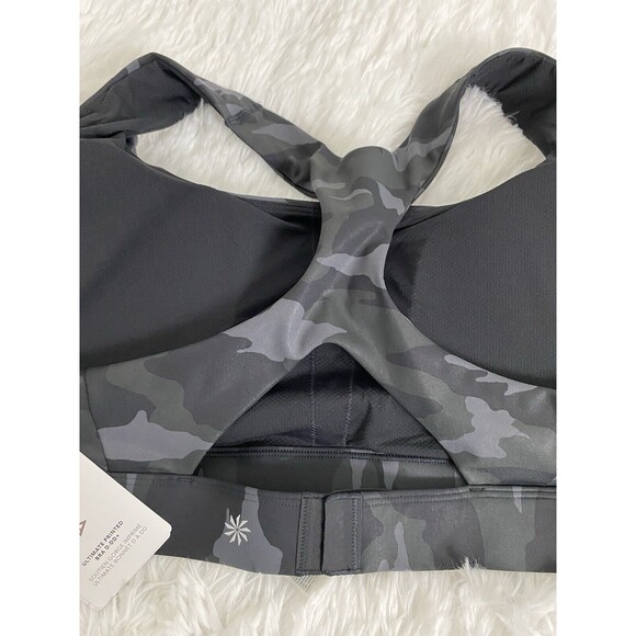Athleta Sport Bra Size 3X Ultimate Printed Bra D-DD Camo Workout Gym Athletic - Picture 3 of 13